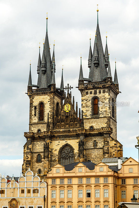 Church of Our Lady before Týn in Prague, Czech Republic